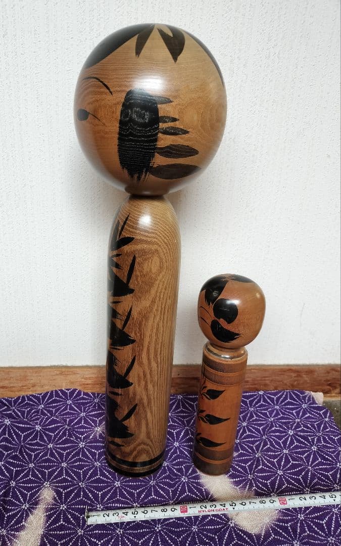 武周　伝統工芸こけし　大サイズ（小サイズこけし付）