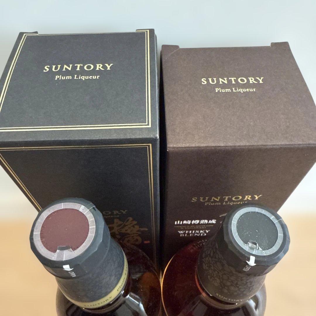 SUNTORY 梅酒 リッチアンバー & ウイスキーブレンド セット