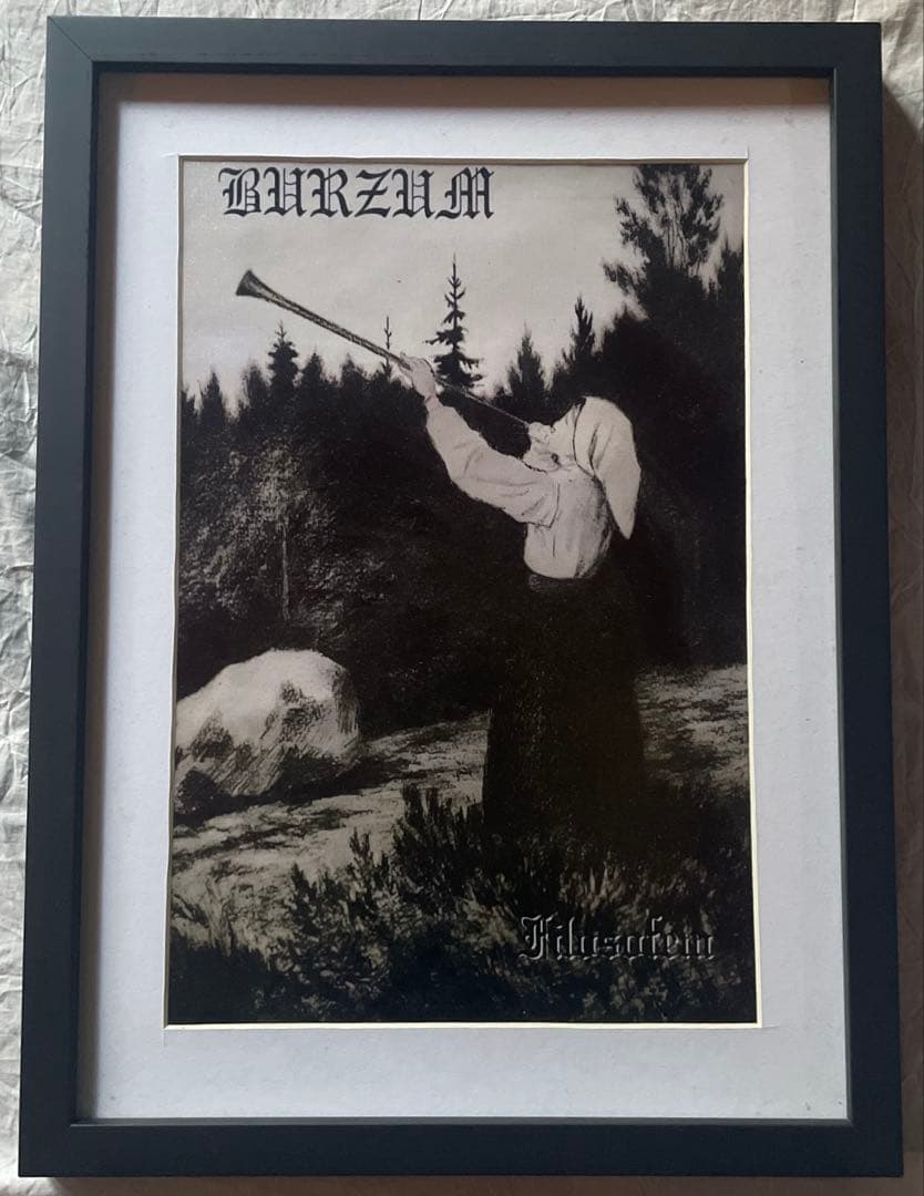BURZUM Filusofem フレーム付きポスター
