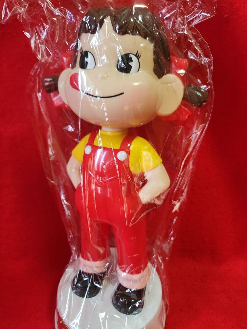 不二家　ペコちゃん　60周年　記念　首振り 人形　ペコちゃん　ポコちゃん