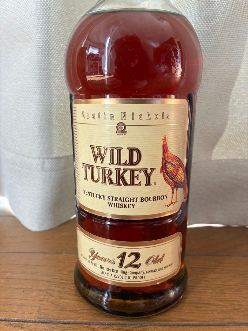 WILD TURKEY 12年 ウイスキー 箱入り 750ml 未開栓
