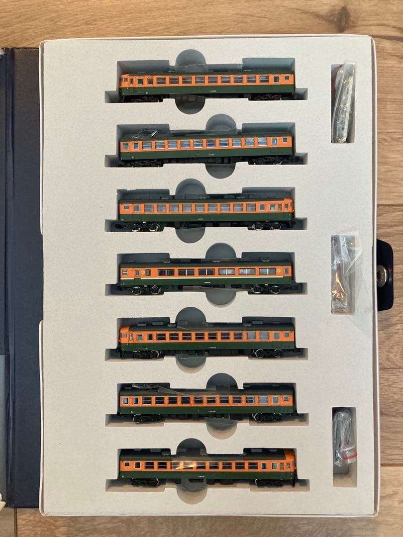 Tenshodo 165系 Zゲージ 鉄道模型 7両編成 新品未使用（2）