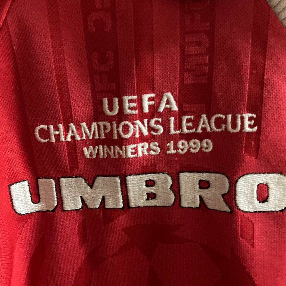 マンチェスターユナイテッド　1999 CL決勝モデル　長袖　ユニフォーム