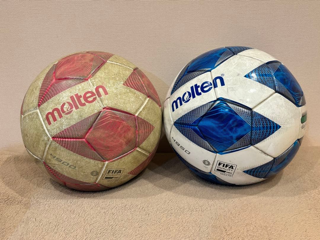 molten ヴァンタッジオ 4900 FIFA認証 5号球 2個セット