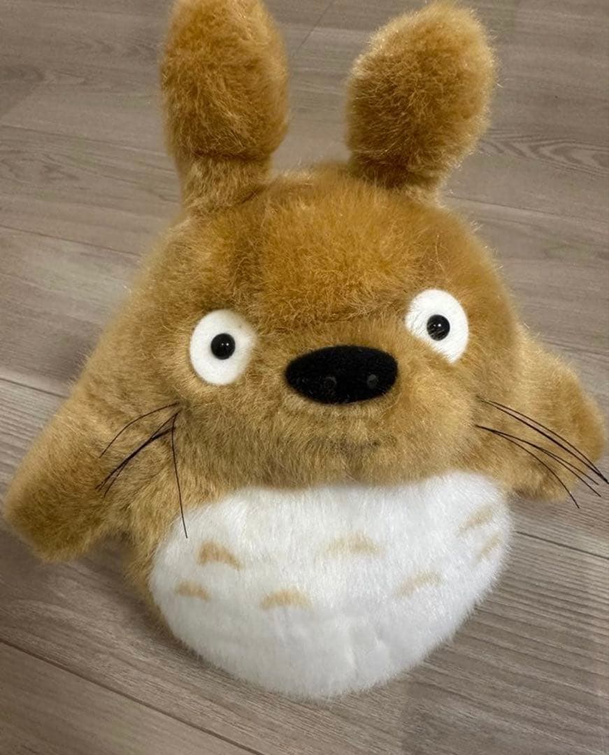 となりのトトロ　ぬいぐるみ　M　ジブリ大博覧会　会場限定リジナル ベージュ