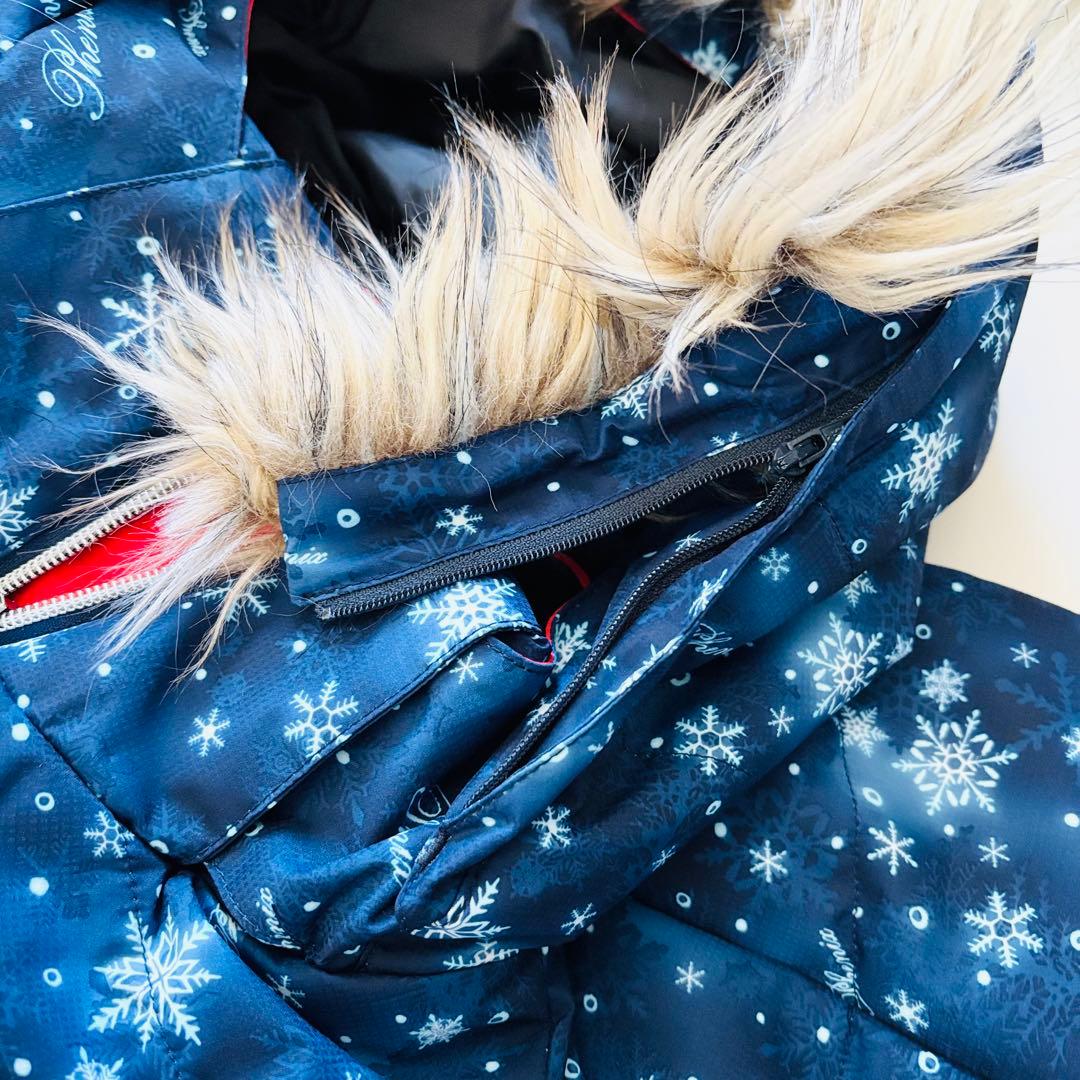 2578【美品】フェニックス スキーウェア レディース ジャケット ファー付き