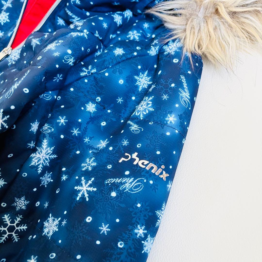 2578【美品】フェニックス スキーウェア レディース ジャケット ファー付き