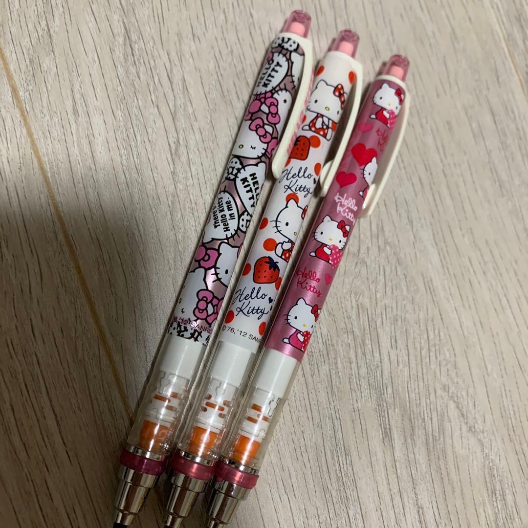 ハローキティ シャープペンシル 3本セット