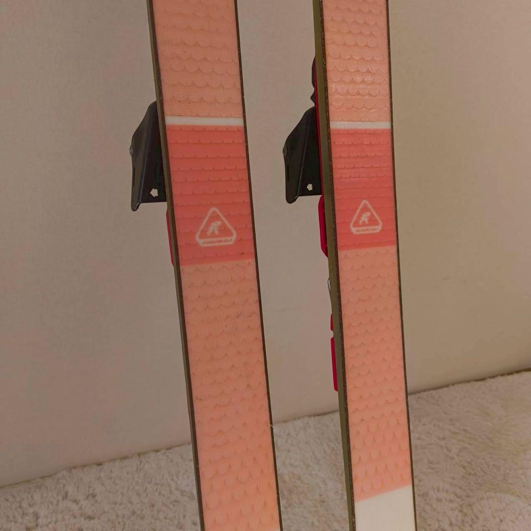 KARHU BCスキー 160cm 赤ライン ウロコ付き テレマーク