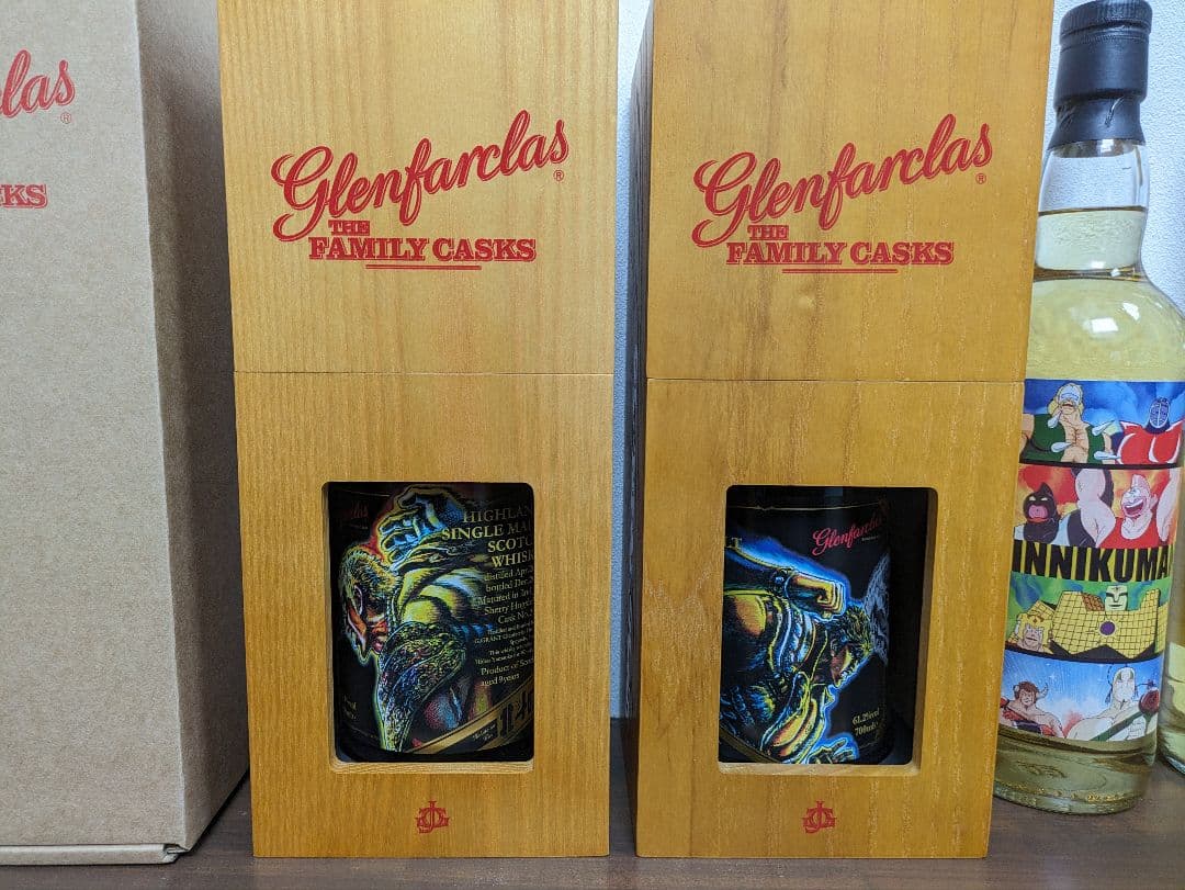 北斗の拳　キン肉マン　ミュウ　ウイスキー　ジャンプ　限定本数