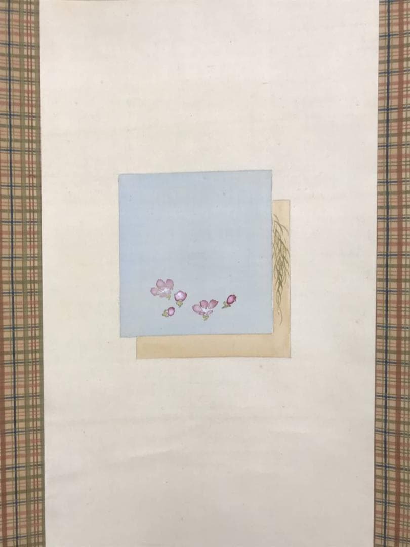 作者不詳/雛図/おひな様図/ヒナ図/掛軸/名家伝来/AE-15