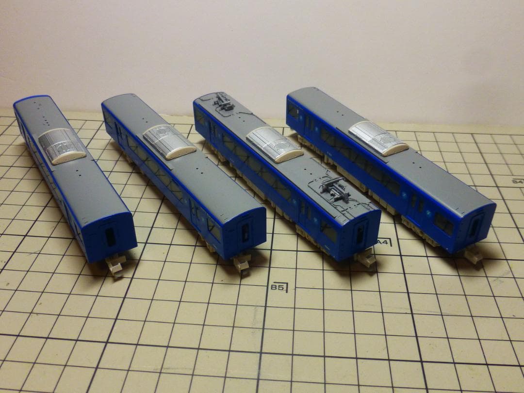 GreenMax 京急2100系 「ブルースカイトレイン」8両セット ジャンク