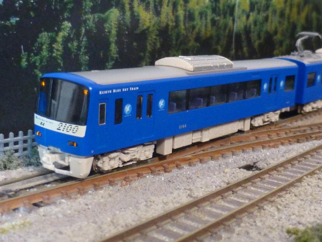 GreenMax 京急2100系 「ブルースカイトレイン」8両セット ジャンク