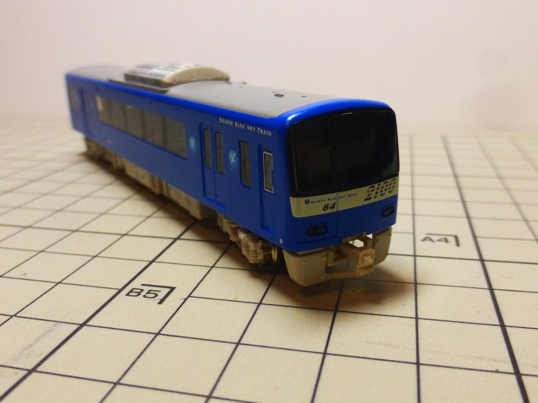 GreenMax 京急2100系 「ブルースカイトレイン」8両セット ジャンク