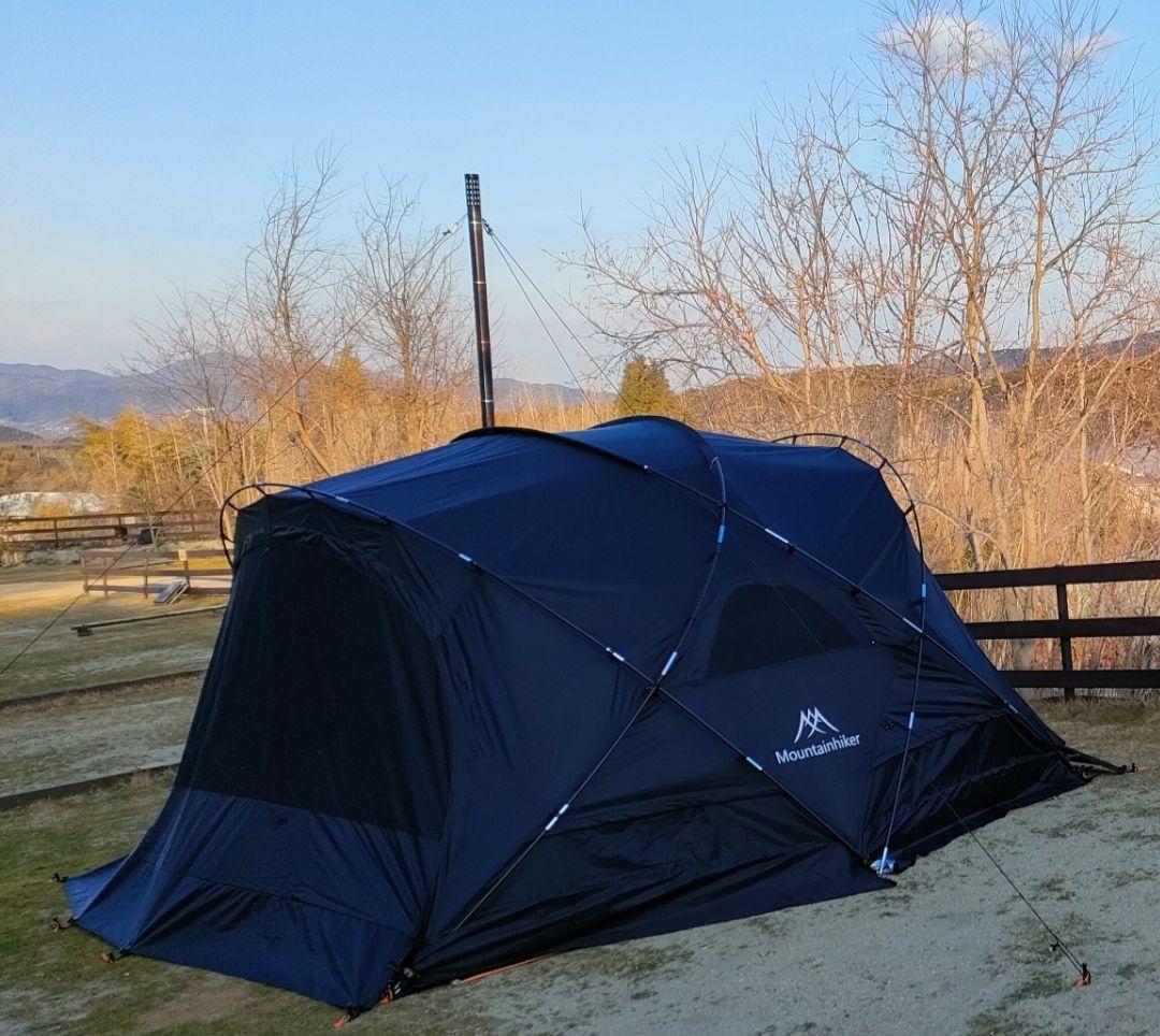 Mountain hikerドームテント ブラック（マウンテンハイカー）