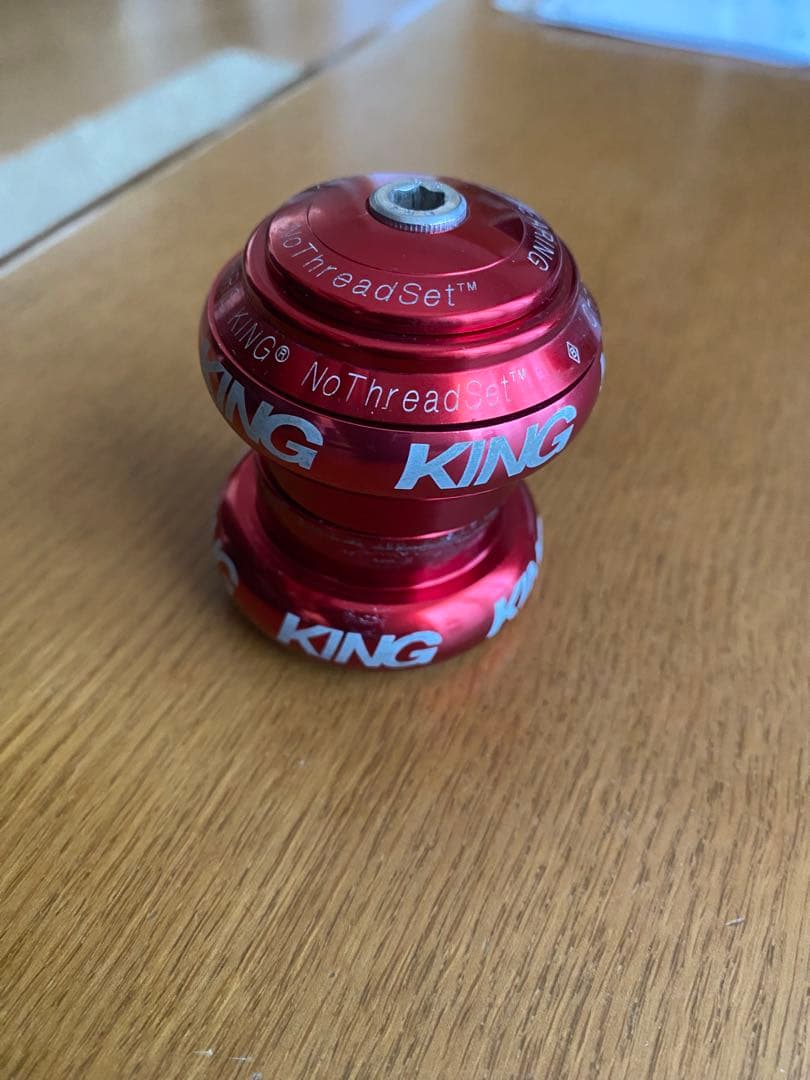 CHRIS KING アヘッド ヘッドセット レッド オーバーサイズ