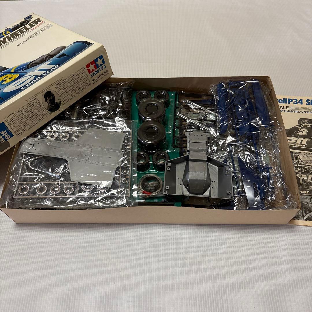 田宮模型　当時物　未組立1/12ビッグスケールシリーズNO.19 タイレルP34