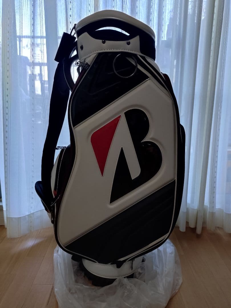 BRIDGESTONE ゴルフバッグ ホワイト/ブラック