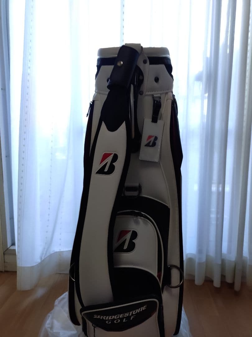 BRIDGESTONE ゴルフバッグ ホワイト/ブラック