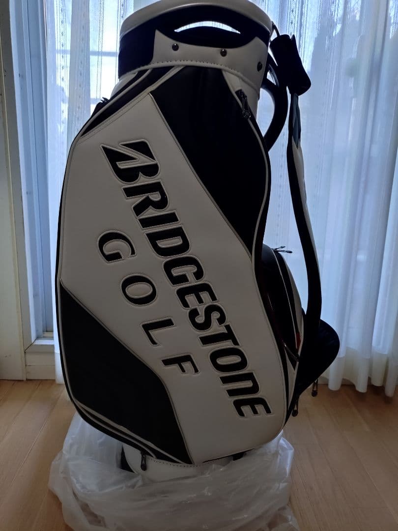 BRIDGESTONE ゴルフバッグ ホワイト/ブラック