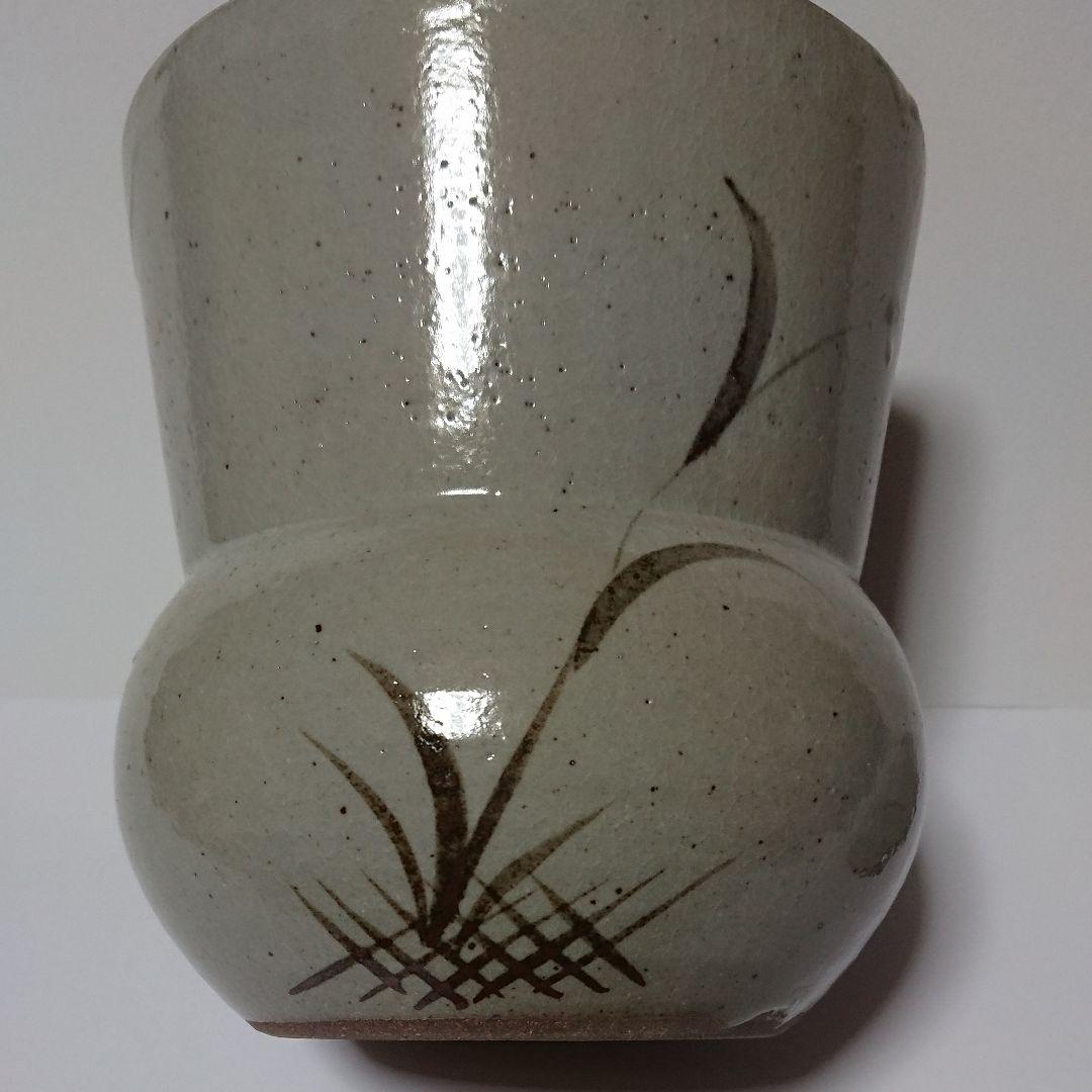 茶道具  水指  あんこう形  絵 唐津  利左衛門窯