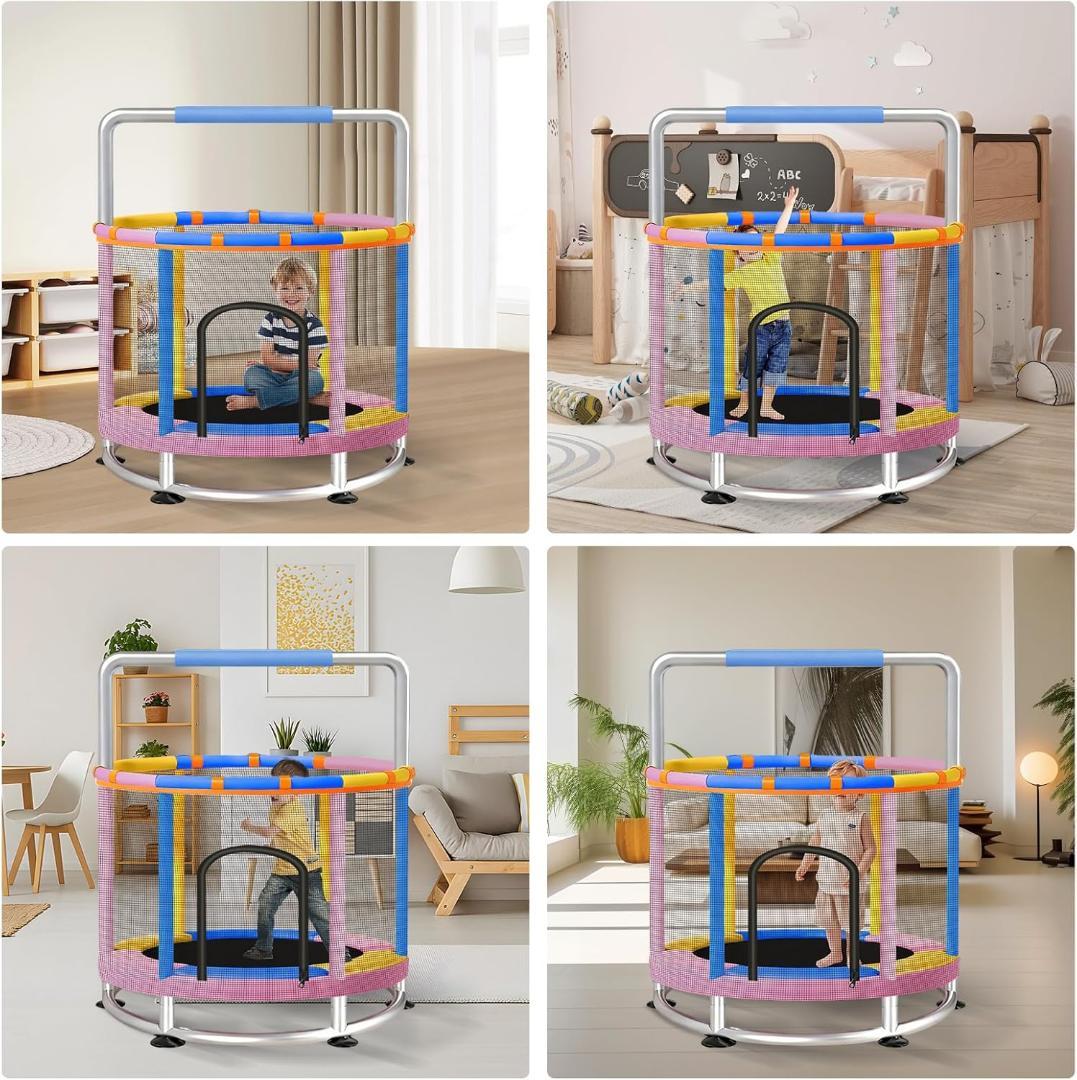 Dan様【耐荷重150kg】トランポリン 子供 室内 大人用 家庭用