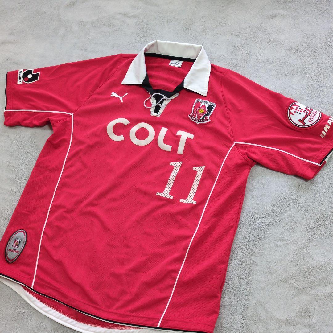 2003年　田中達也　浦和レッズ　レプリカユニフォーム　PUMA　Jリーグ