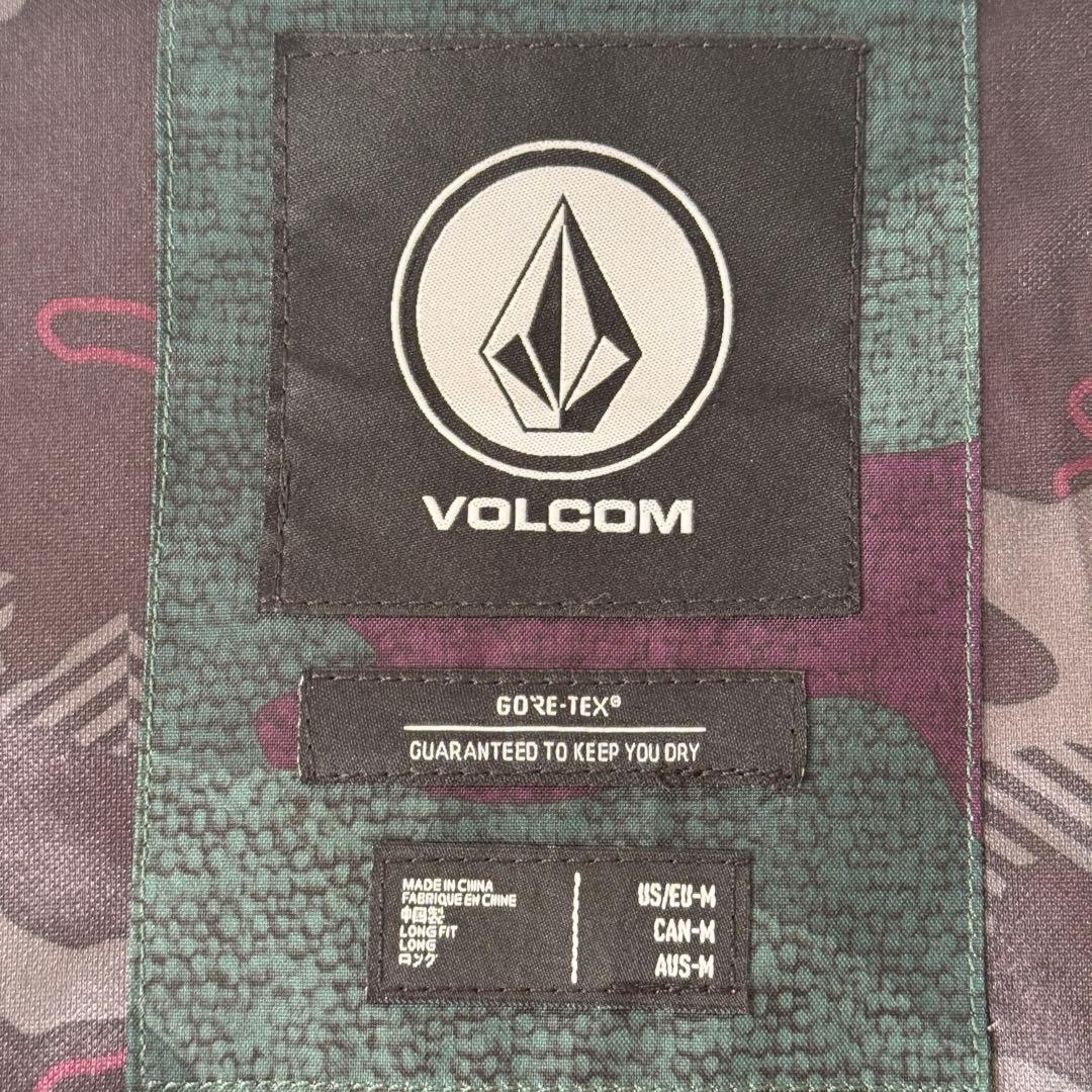 VOLCOM レディース GORE-TEX ジャケット M カモ柄