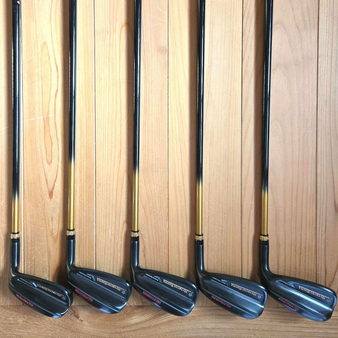 MUTSUMI HONMA フルチタンアイアン 5本セット 2025年モデル