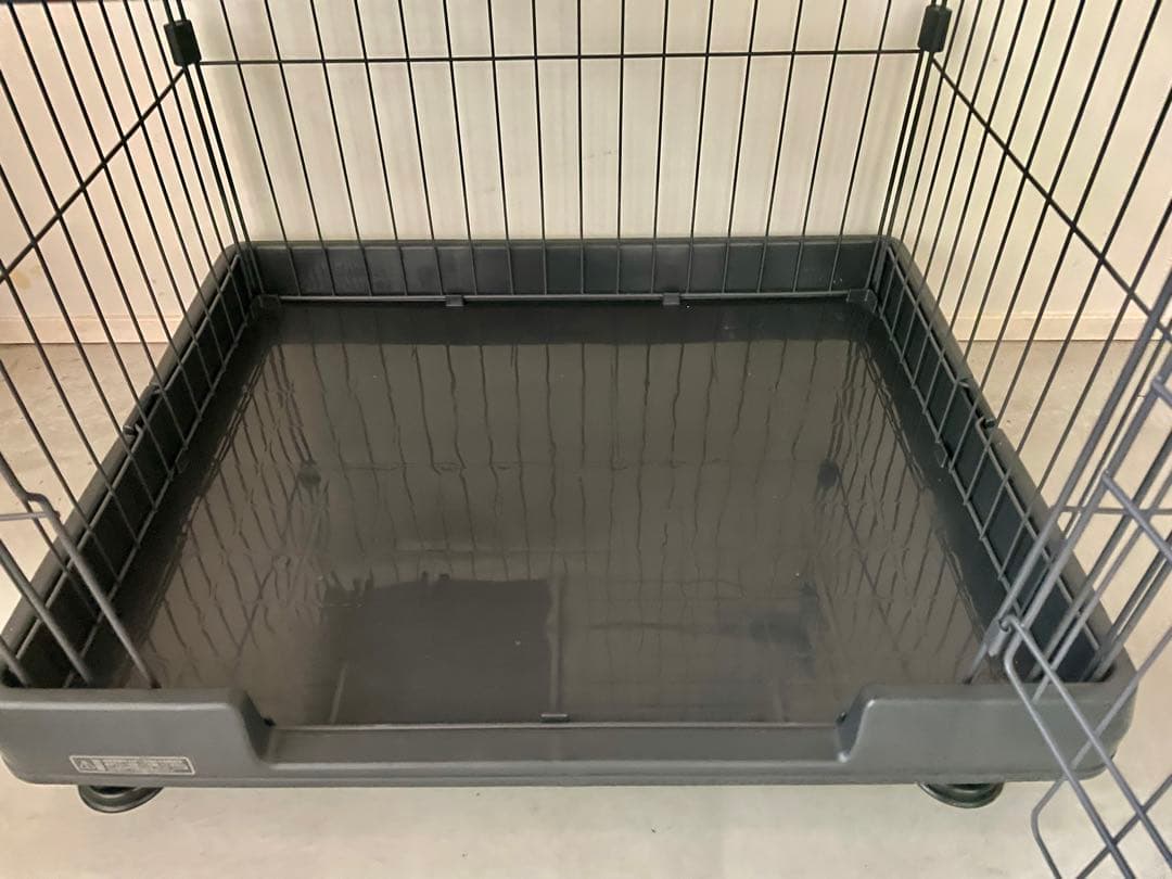 アイリスオーヤマ 猫 ケージ ミニタイプ 2段 ハンモック付き マットグレー