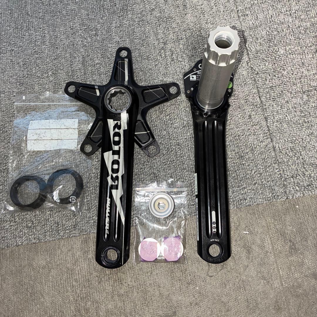 ROTOR クランクアーム ブラック ＊難あり品