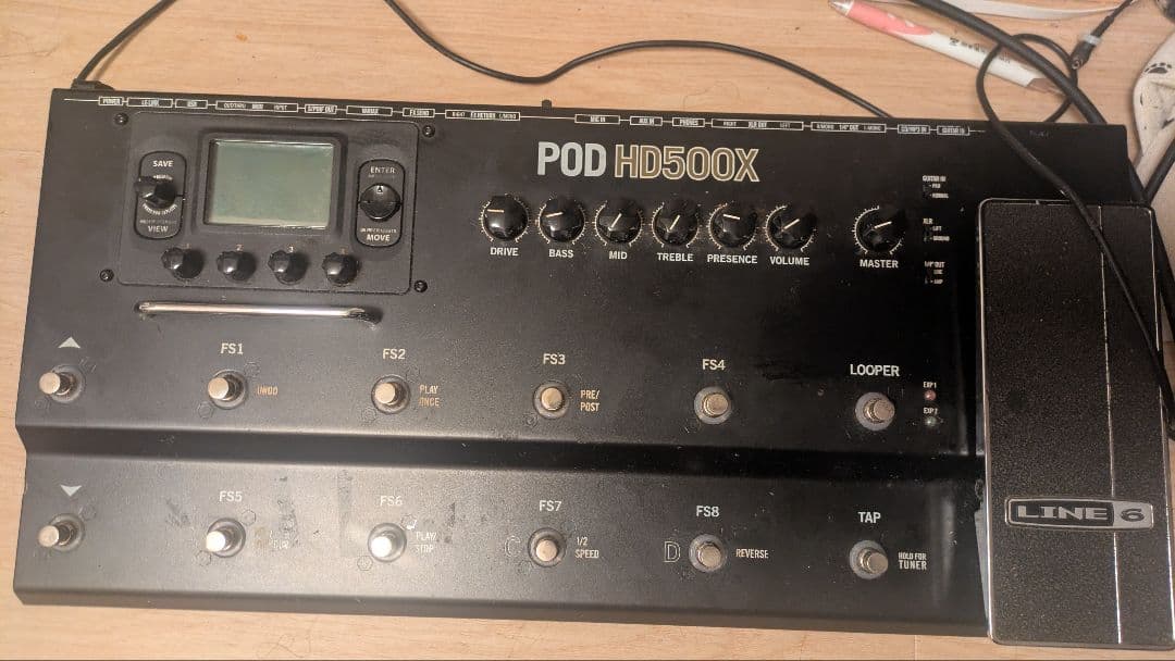 LINE 6 POD HD500X マルチエフェクター