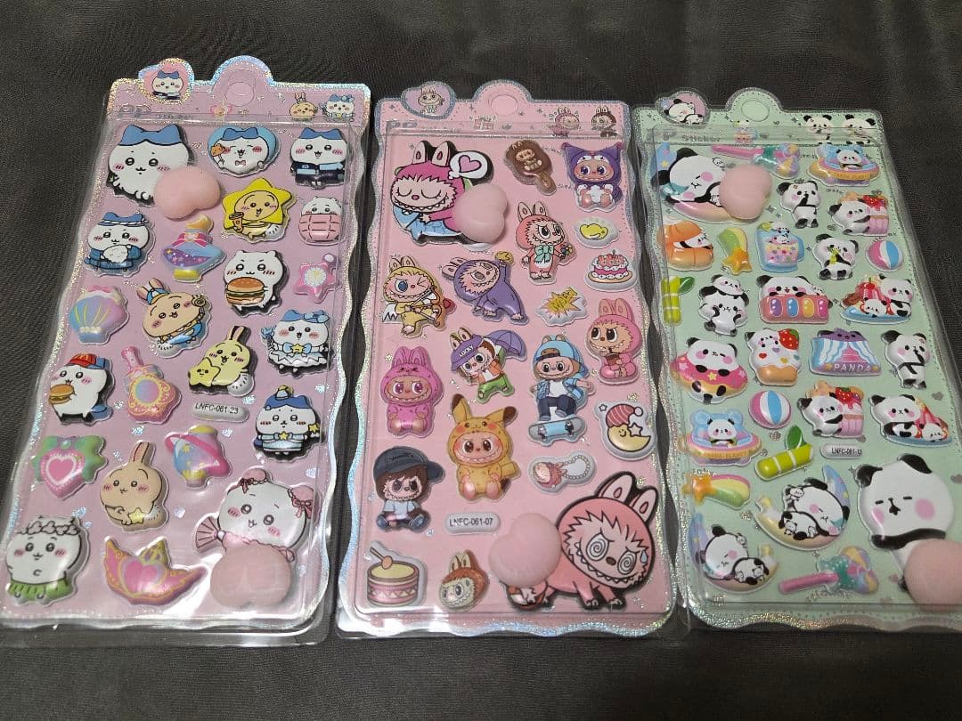 おはじき　キティ・クロミ・シナモン　おしり　ラブブ・ちいかわ等　他