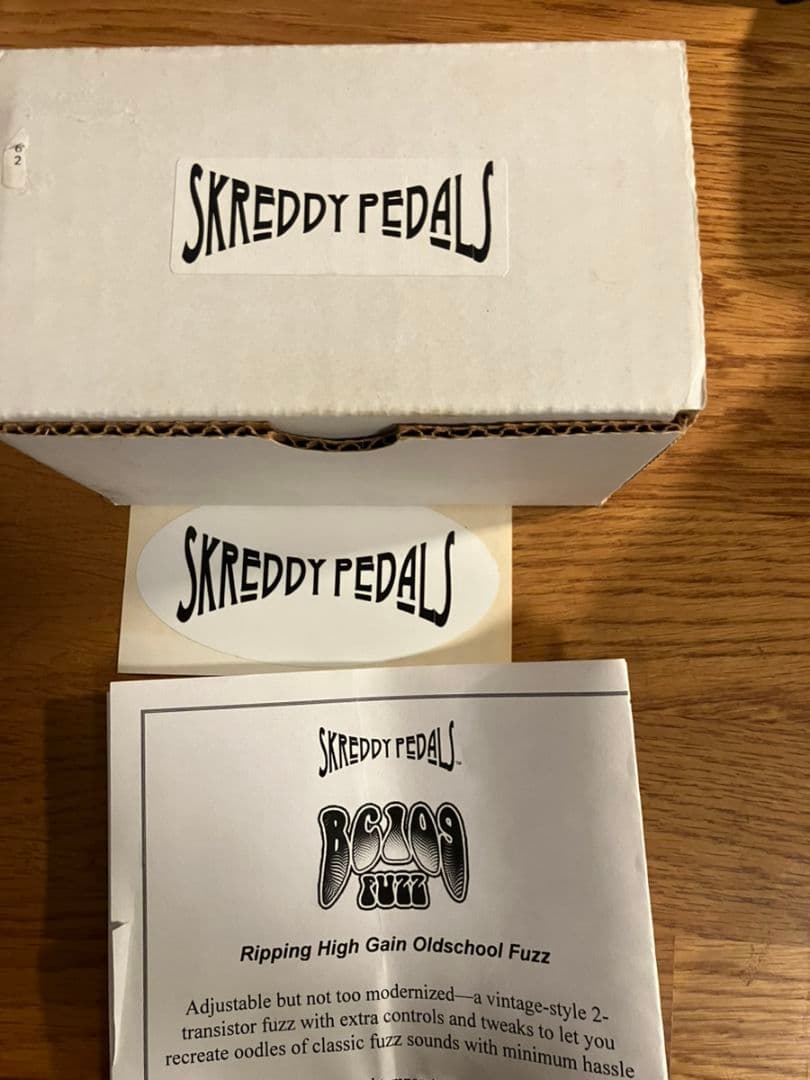 SKREDDY PEDALS BC109 ファズ