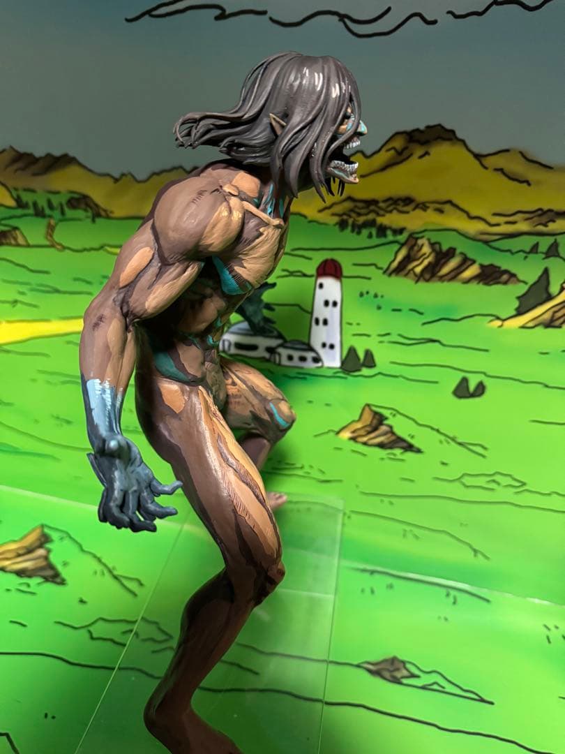 ✨　一番くじ 進撃の巨人 A賞 エレン 二次元　リペイント　フィギュア　✨