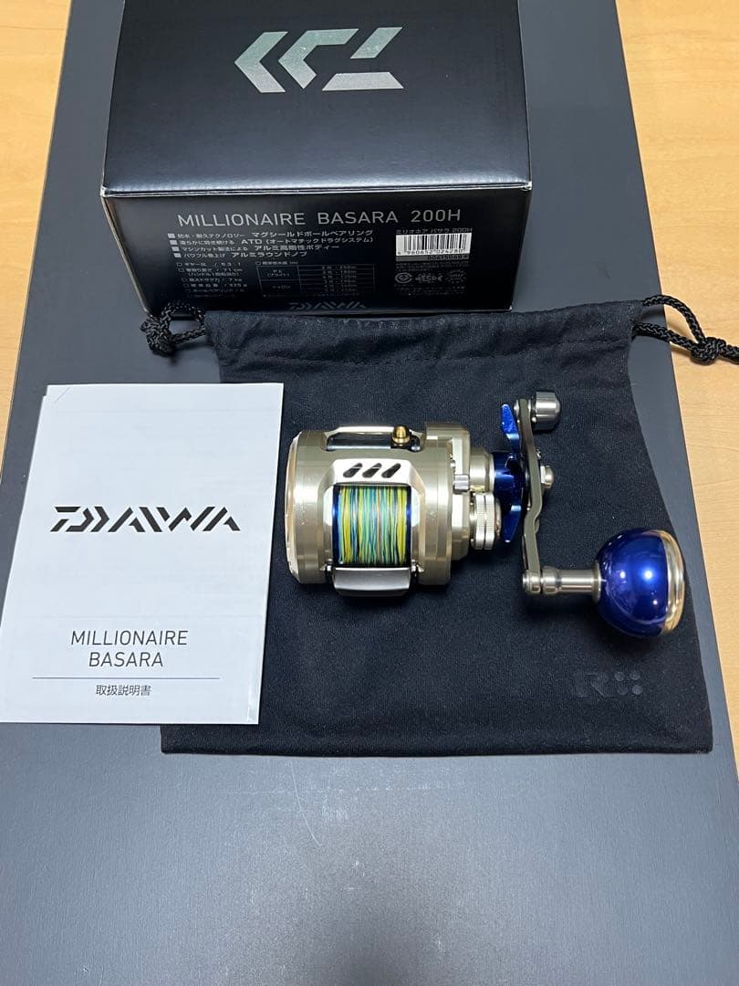 ダイワ ミリオネアバサラ 200H （右巻き）
