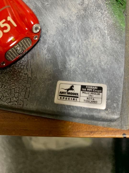 ミッレミリア　フェラーリ166MMクーペ1951年