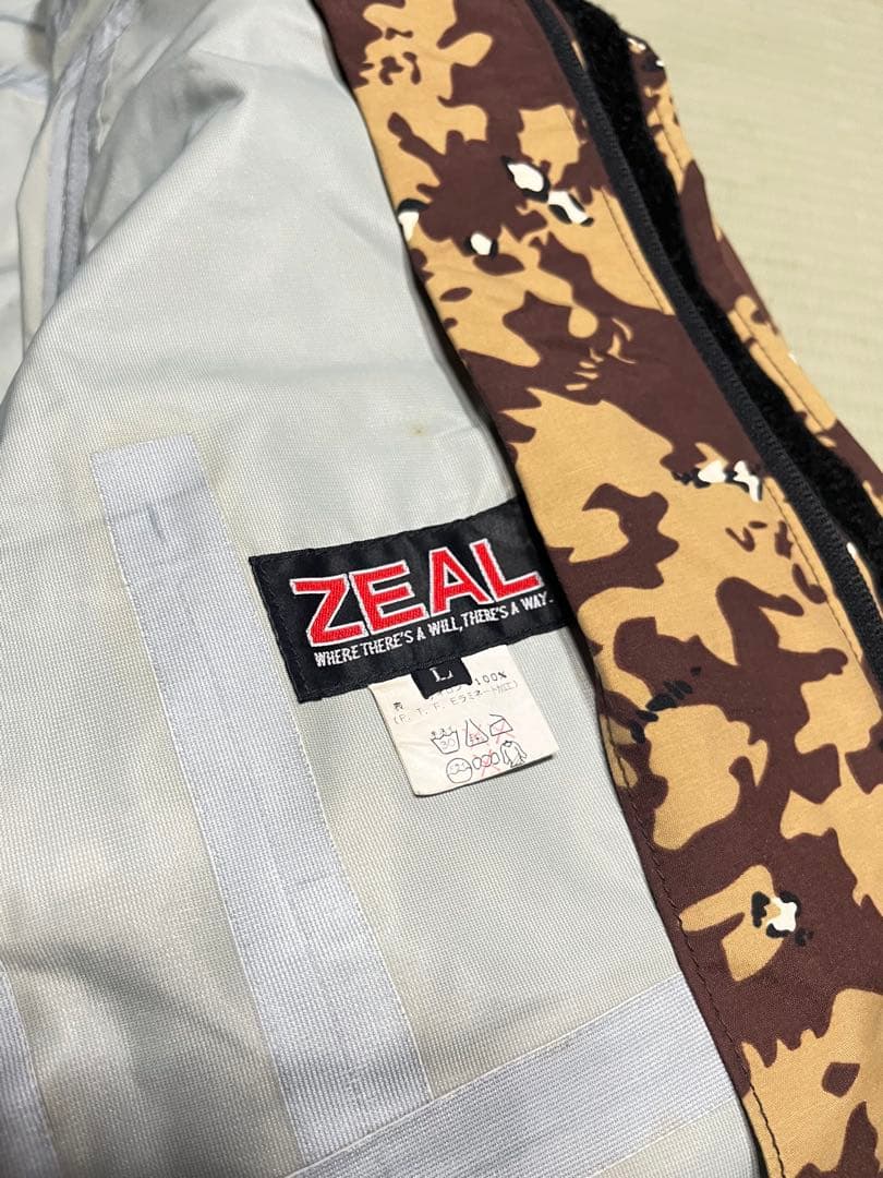 ZEAL GORE-TEX ウェア ズイール ゴアテックス　レインウェアサイズL