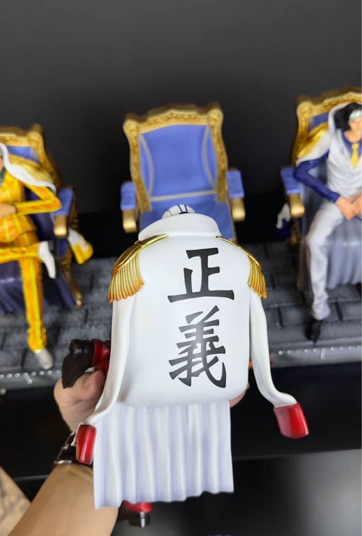 ワンピース 海軍本部三大将 赤犬 青雉 黄猿 頂上戦争フィギュア ガレージキット