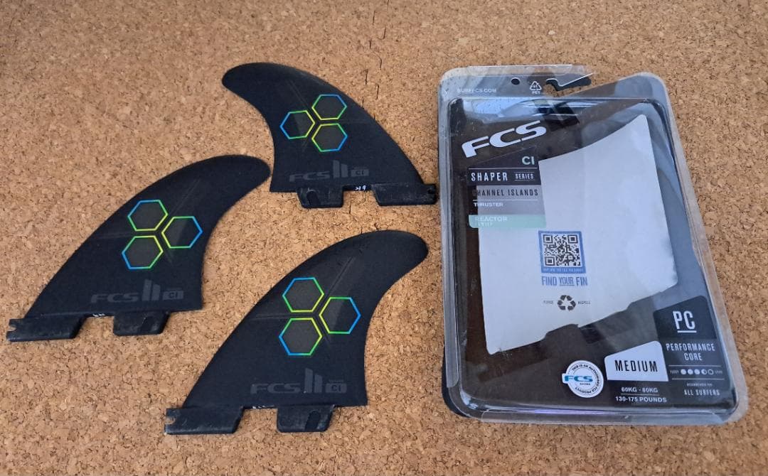 FCS CI Shaper Medium サーフボードフィン 定価18,480円