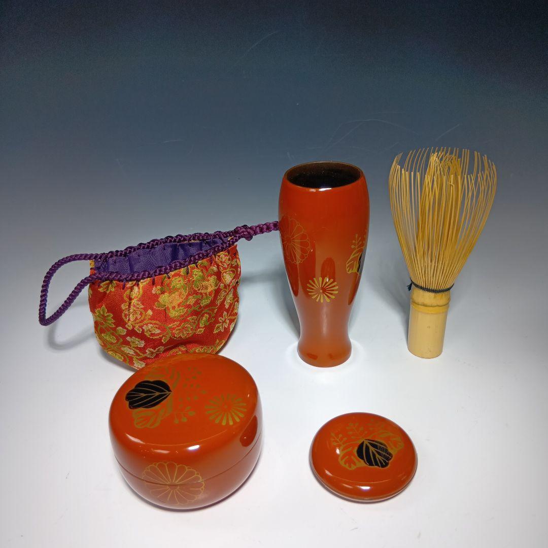 茶道具　茶箱一式　美品