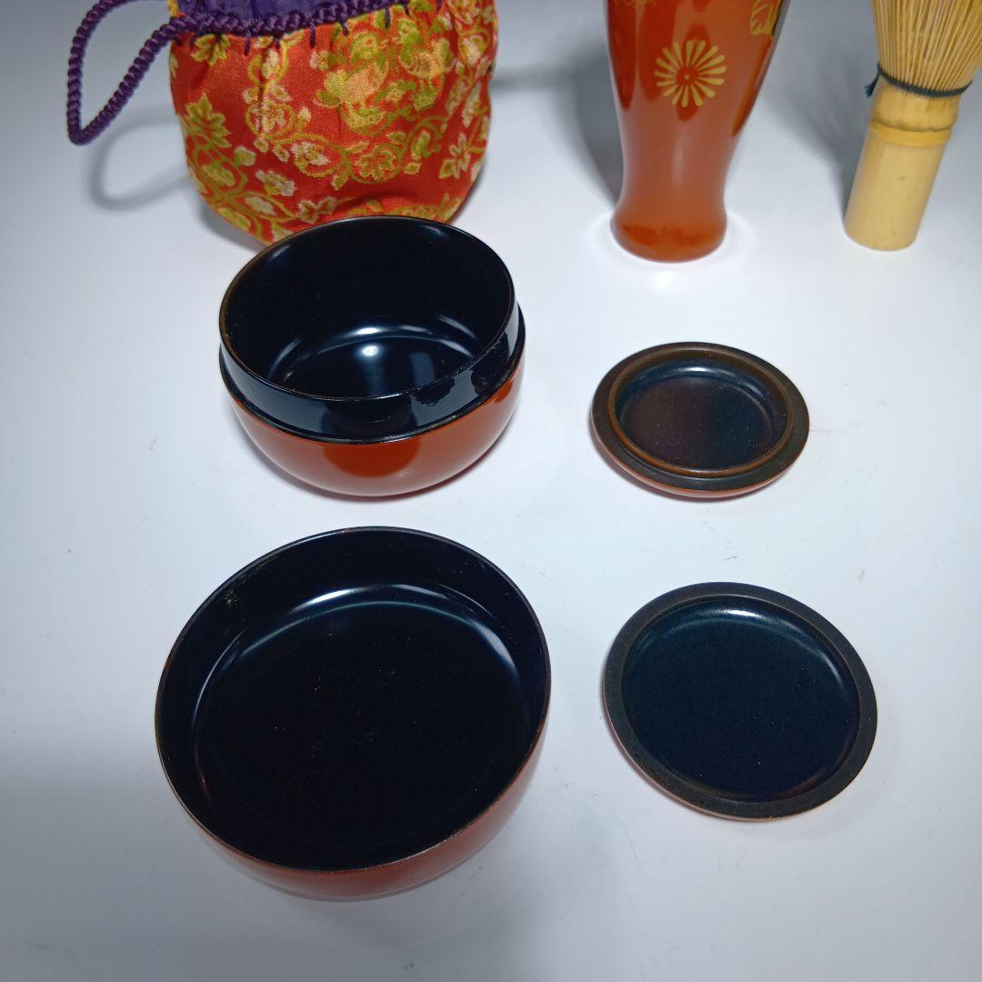 茶道具　茶箱一式　美品