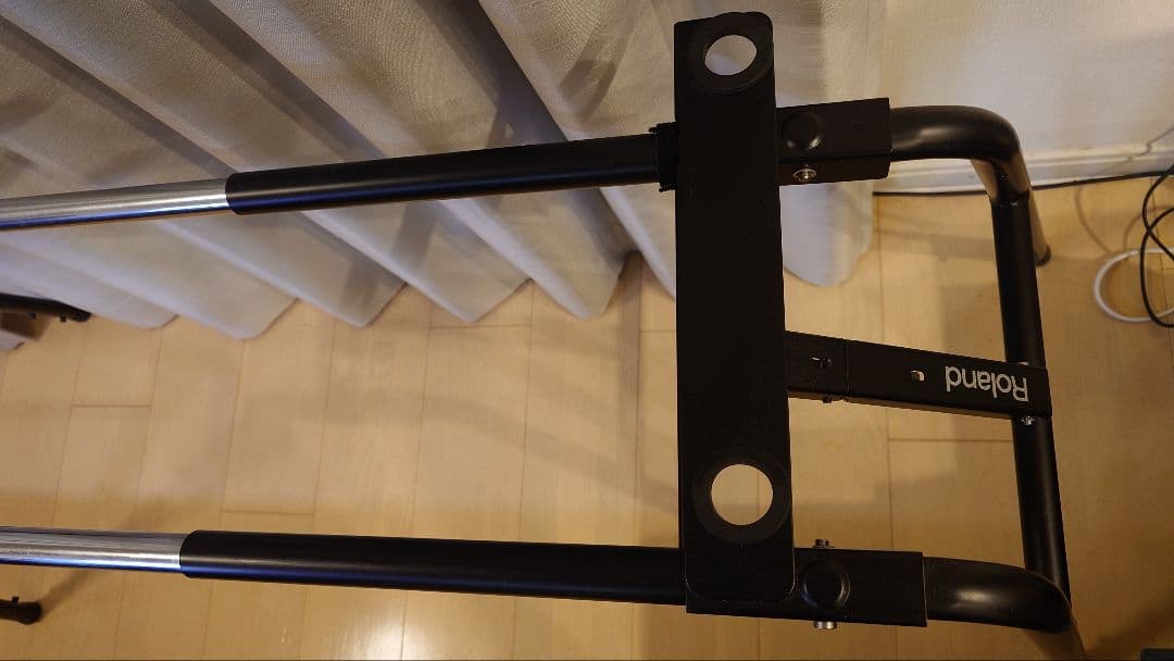 Roland キーボードスタンド KS-12 折りたたみ式 ブラック