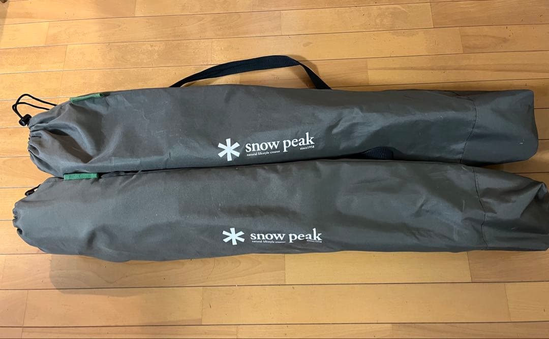 【未使用】peakスノーピーク　ローチェア30 グリーン　2脚セット