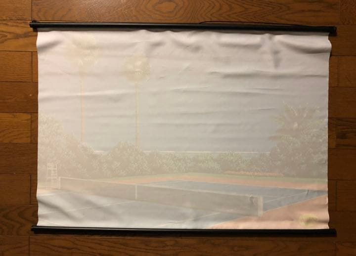 永井博　激レア！1980年代 企業販促物 タペストリー