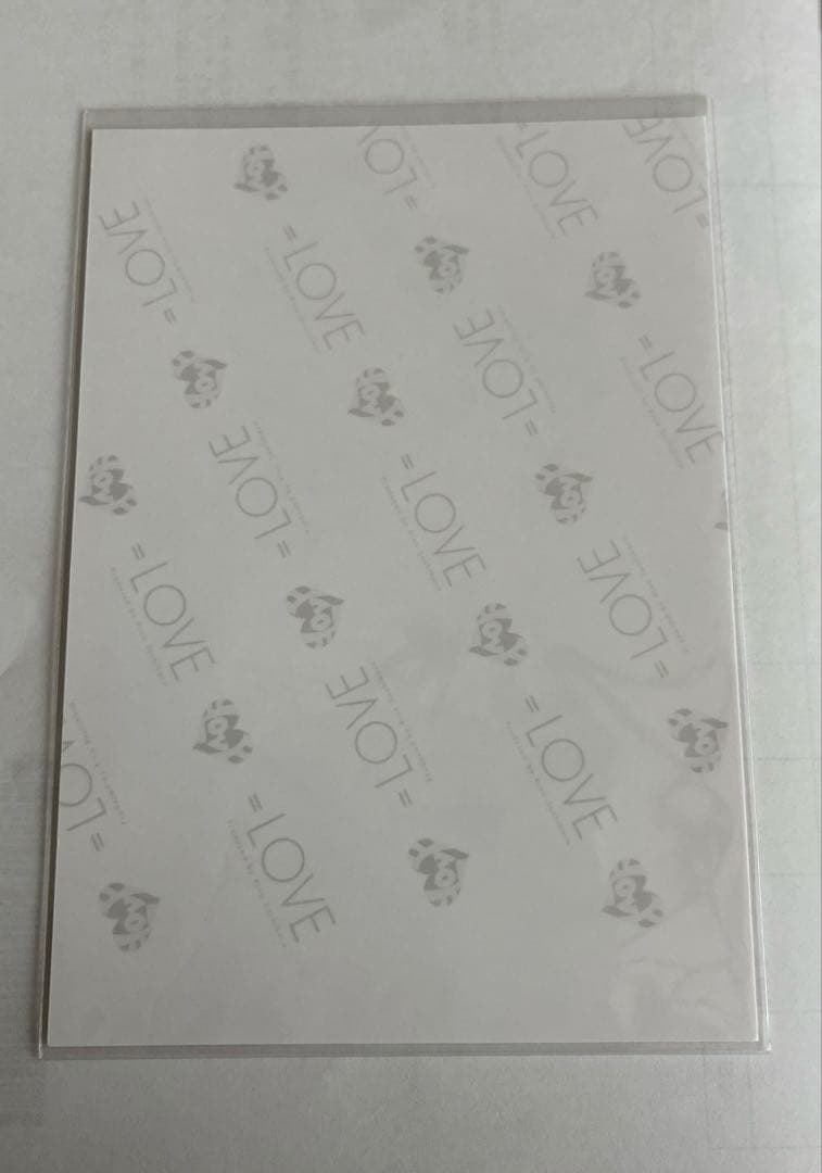 【直筆】 =LOVE イコラブ 佐々木舞香 モーリーファンタジー チュウ 生写真