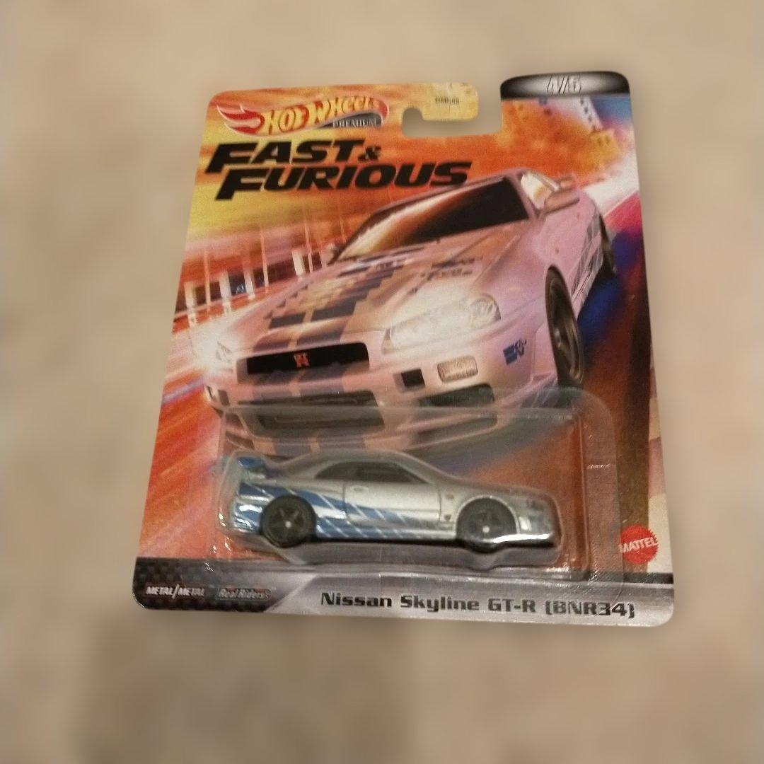 ホットウィール　 ワイルドスピード　ブライアン号＋ジゼルZ＋シルビアS13