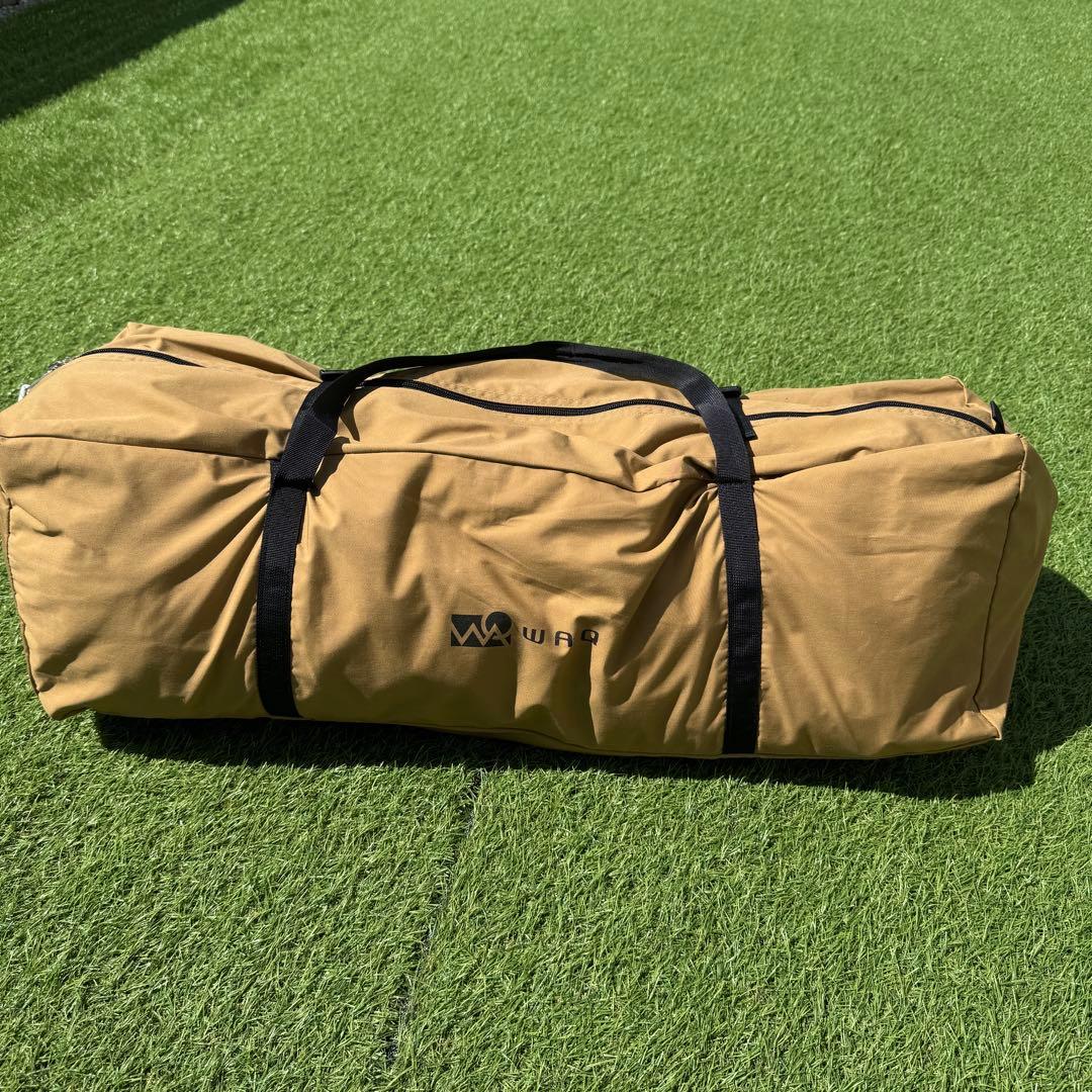 美品 WAQ ヘキサタープTC Lサイズ ポール付き