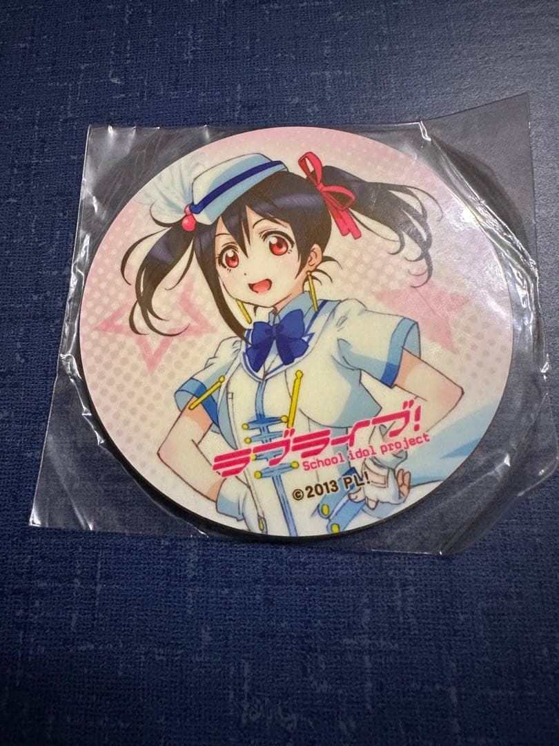 ラブライブ! μ’s 矢澤にこ　ハードボードコースター　　特典　レア　未開封