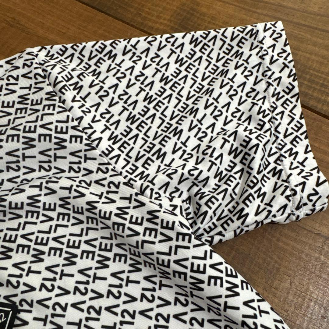 美品　V12 モックネックシャツ　M メンズ